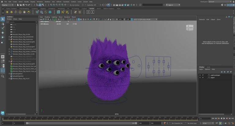 Animation 3D Monstre Unreal Engine